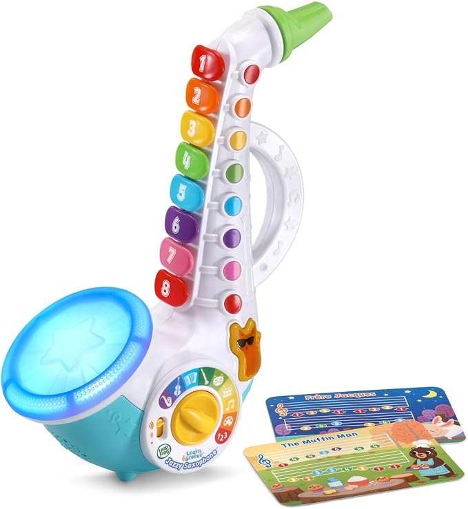 LeapFrog Learn and Groove Jazzy Saxophone Musical Toy